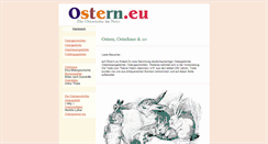Desktop Screenshot of ostern.eu